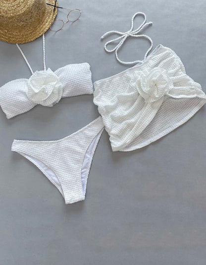 “Rosie” 3 Piece Bikini Set